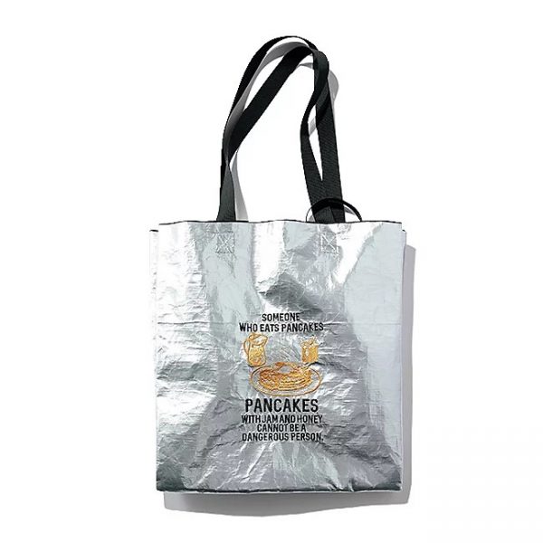 12closet【kazumiさんコラボ】【撥水】“PANCAKE”刺しゅう トートバッグ(M)￥4,400