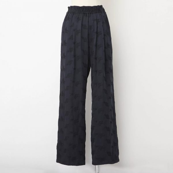 TICCA【洗える】キュプラローズエンブロイダリーパンツ¥26,400