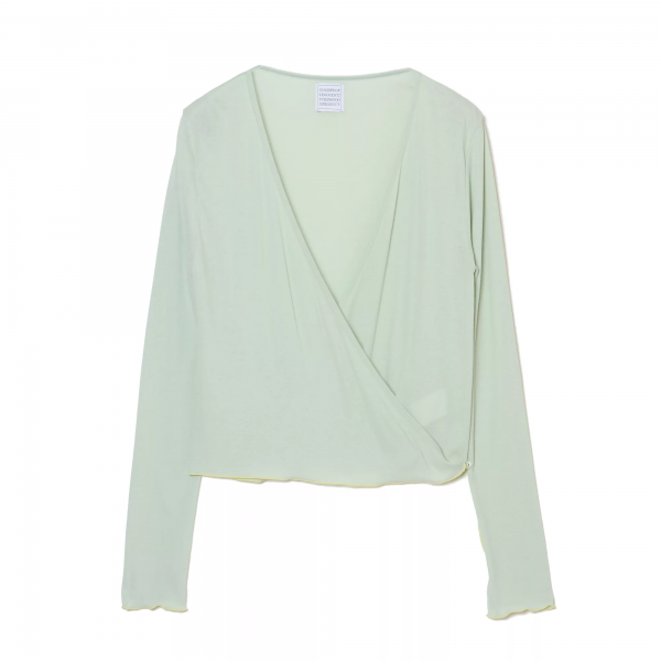 GOOD PEOPLE GOOD STITCHING GOOD PRODUCT×eclat【別注】2WAYスーパーファインリブカーディガン