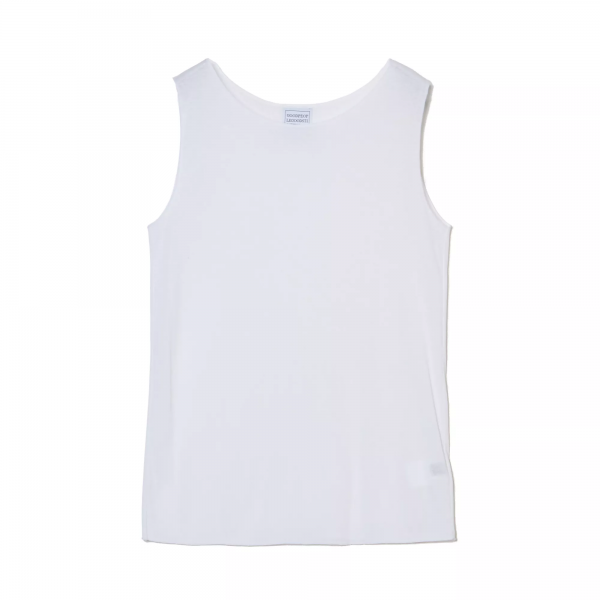 GOOD PEOPLE GOOD STITCHING GOOD PRODUCT×eclat【別注】スーパーファインリブタンクトップ￥14,300