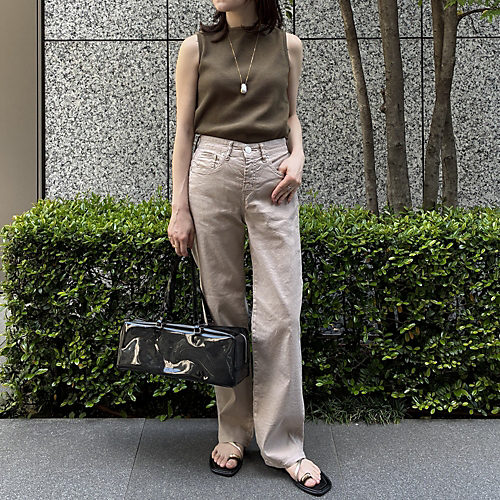 RED CARD TOKYO×eclat35th Anniv. Straight リネンデニム￥27,500