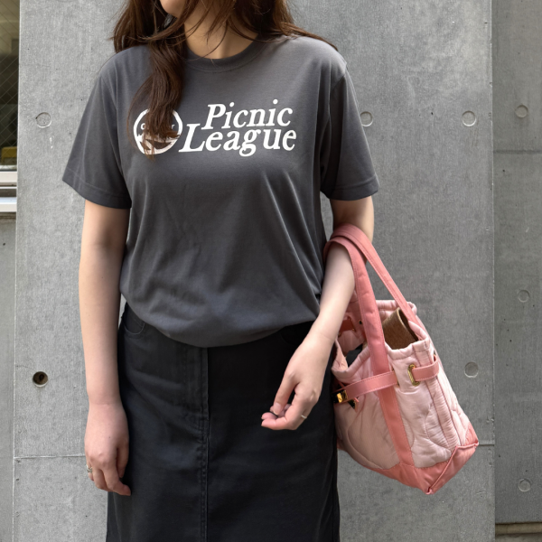 mont-bell【LEEマルシェ20th別注】【洗える】【吸水速乾】【UVカット】【消臭】Picnic League プリントTEE¥5,500