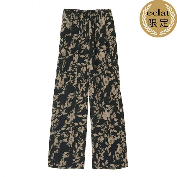E by eclat「夏の着映え服」柄パンツ、カーディガン、セットアップ éclat2026年7・8月合併号特集