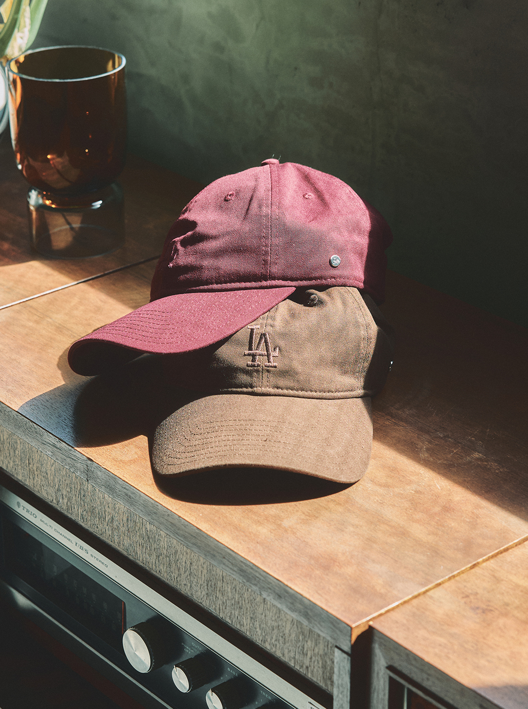 【別注】NEW ERA 9TWENTY／Long Visor Cloth strap Los Angeles Dodgers CAP