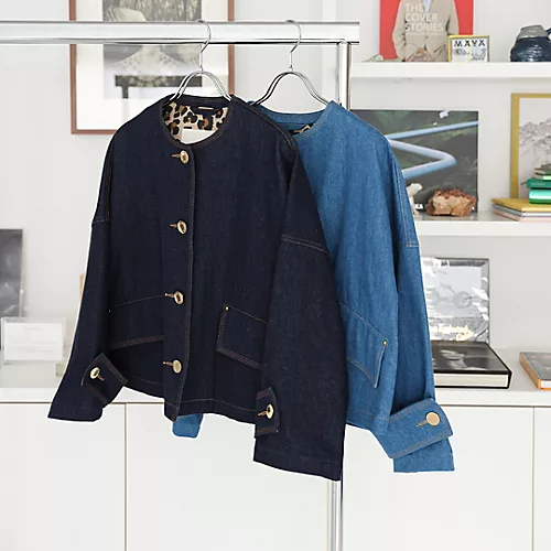 MACKINTOSH【HPS別注】HUMBIE NO COLLAR DENIM JACKET¥79,200