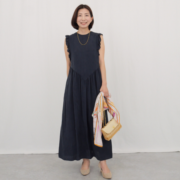 【身長別】一枚で着映える夏の「ワンピース&ドレス」美女組の最旬コーデ【美女組試着会スナップ】【40代ファッション】