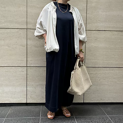 E by eclat冷感ブラウス風ブルゾン¥23,100