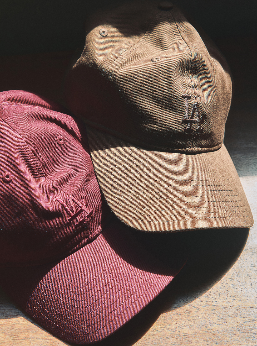【別注】NEW ERA 9TWENTY／Long Visor Cloth strap Los Angeles Dodgers CAP