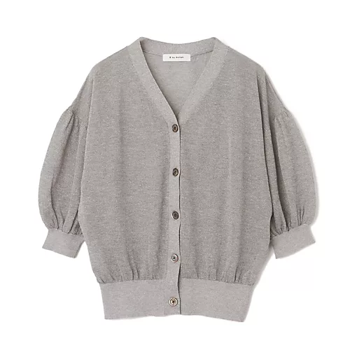 E by eclatギャザー袖ラメカーディガン￥17,600