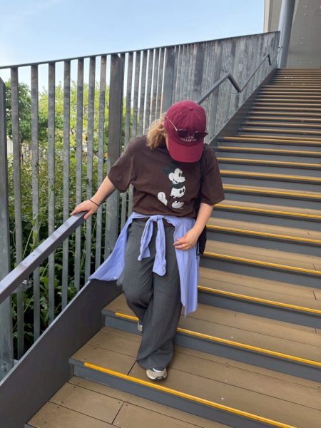 Americana【LEEマルシェ20th別注】【洗える】Mickey Print TEE(バッヂ付)¥10,450