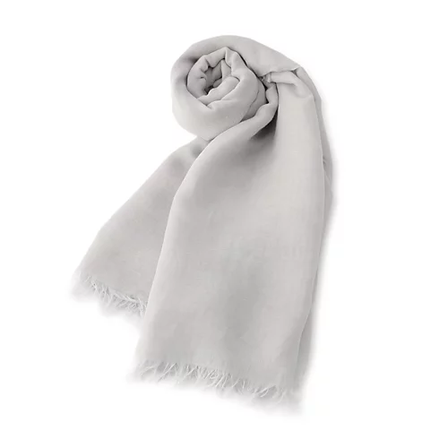 ASAUCE MELERリネンモダールシルクメランジュソリッドストール¥27,500