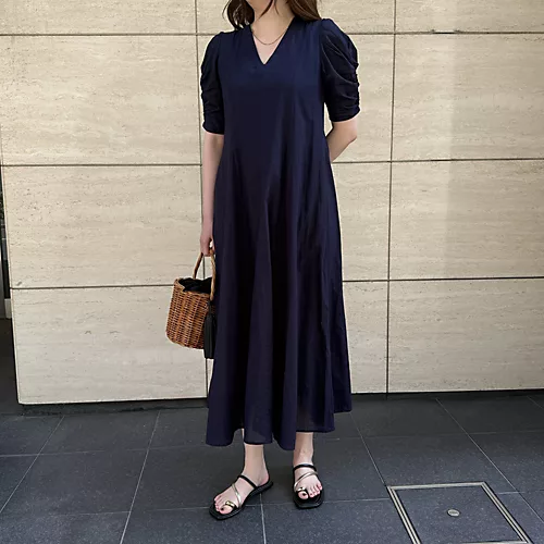 ne Quittez pas×eclatシャドーストライプワンピース¥26,400