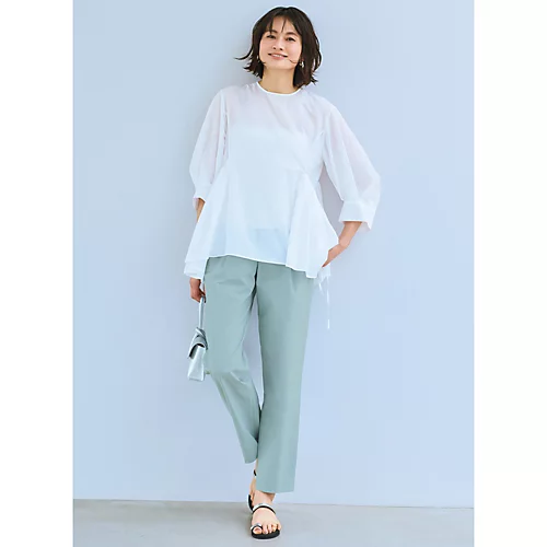  by eclat冷感撥水テーパードパンツ￥20,350