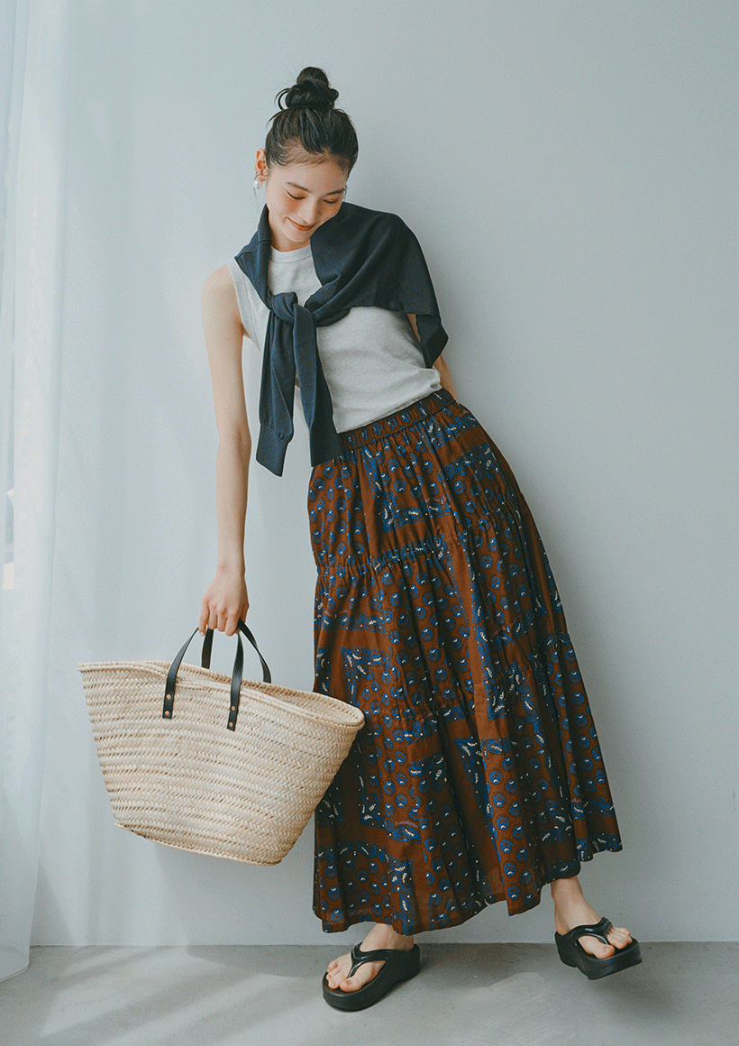 1点投入で夏コーデ映え♡大人の「柄アイテム」