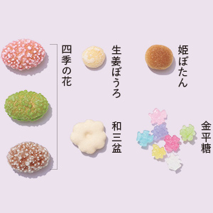 「をかし ひつじや」別注！吹寄せ缶＆羊かん＆サコッシュセット