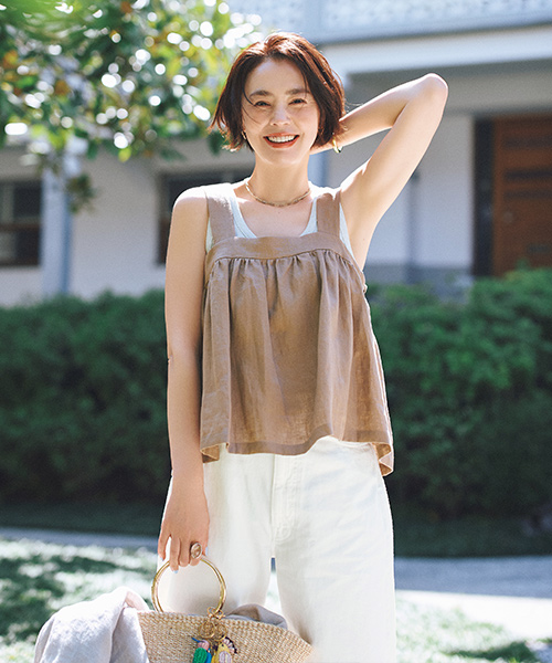 12closet夏の名品“ヨーロピアンリネンシリーズ”が到着！洒落見えする「リネン」に夢中です