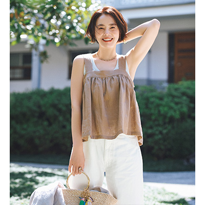 12closet夏の名品“ヨーロピアンリネンシリーズ”が到着！洒落見えする「リネン」に夢中です