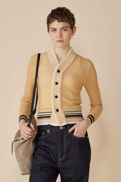 TOGA PULLALace knit cardigan¥51,700