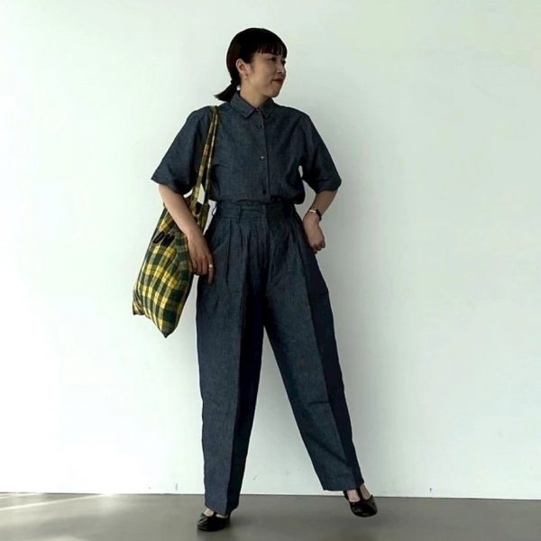 石上美津江さん着用スナップ
