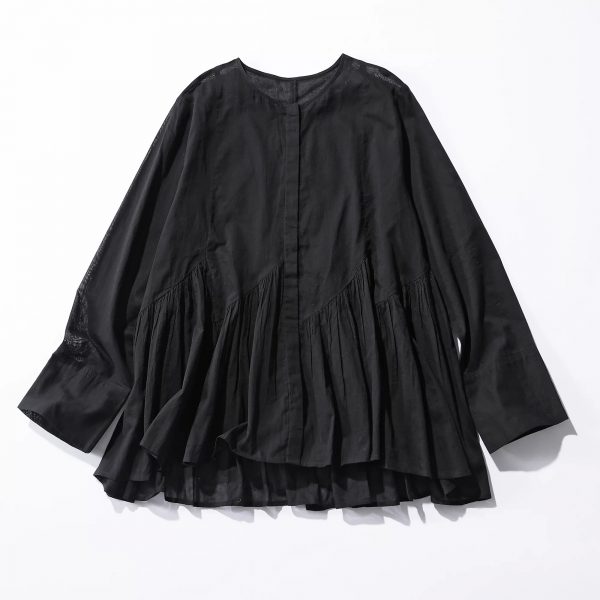 今期 ne Quittez pas フロントオープンブラウス 着たほうが涼しい！？ 真夏まで頼れる本命ブラウス【ne Quittez pas