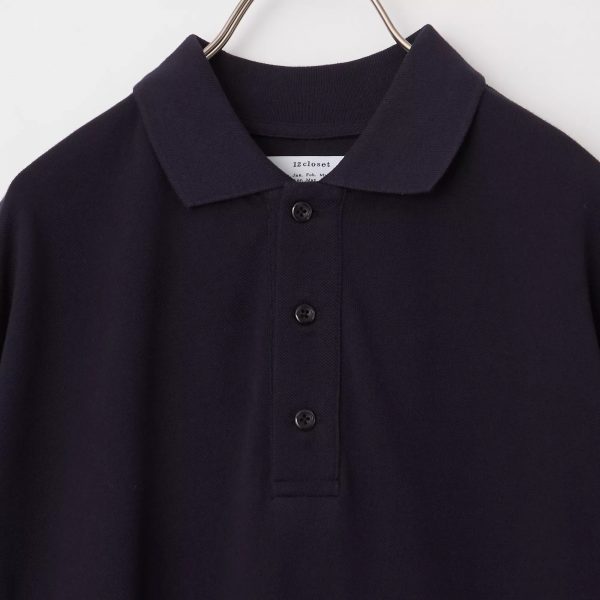 12closet【石上美津江さんコラボ】【洗える】鹿の子ポロワンピース¥12,100