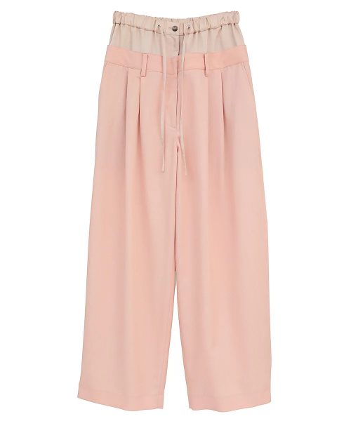 CLANEW WAIST WIDE SLACKS¥26,400