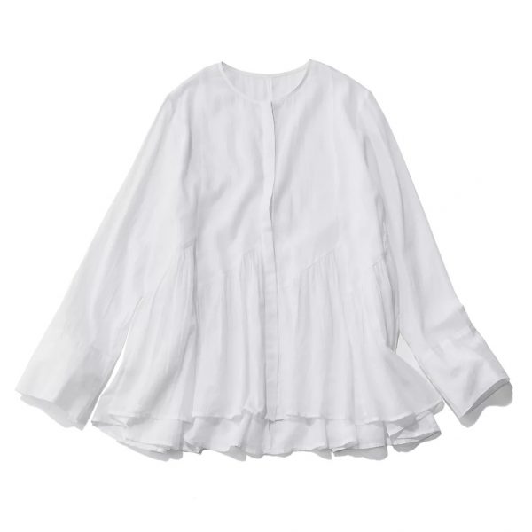 今期 ne Quittez pas フロントオープンブラウス 着たほうが涼しい！？ 真夏まで頼れる本命ブラウス【ne Quittez pas