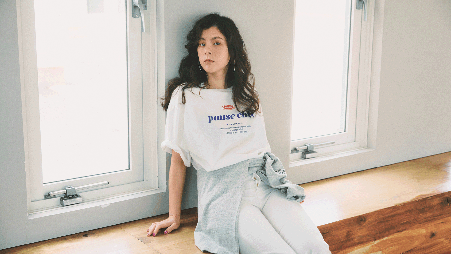 【suadeo別注】La HutteワイドTシャツ