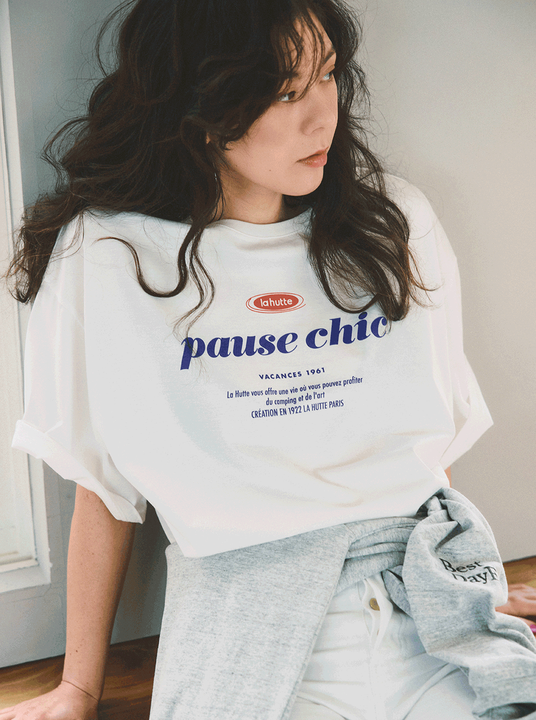 【suadeo別注】La HutteワイドTシャツ