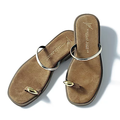 NICOLAS LAINAS【石上美津江さんセレクト】フラットサンダル￥18,700
