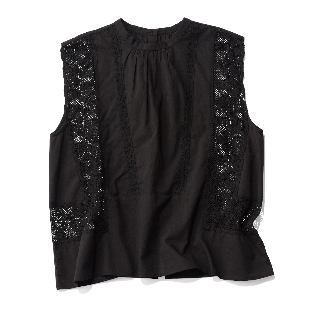 ノーメントのMANNY LACE N／S BLOUSE