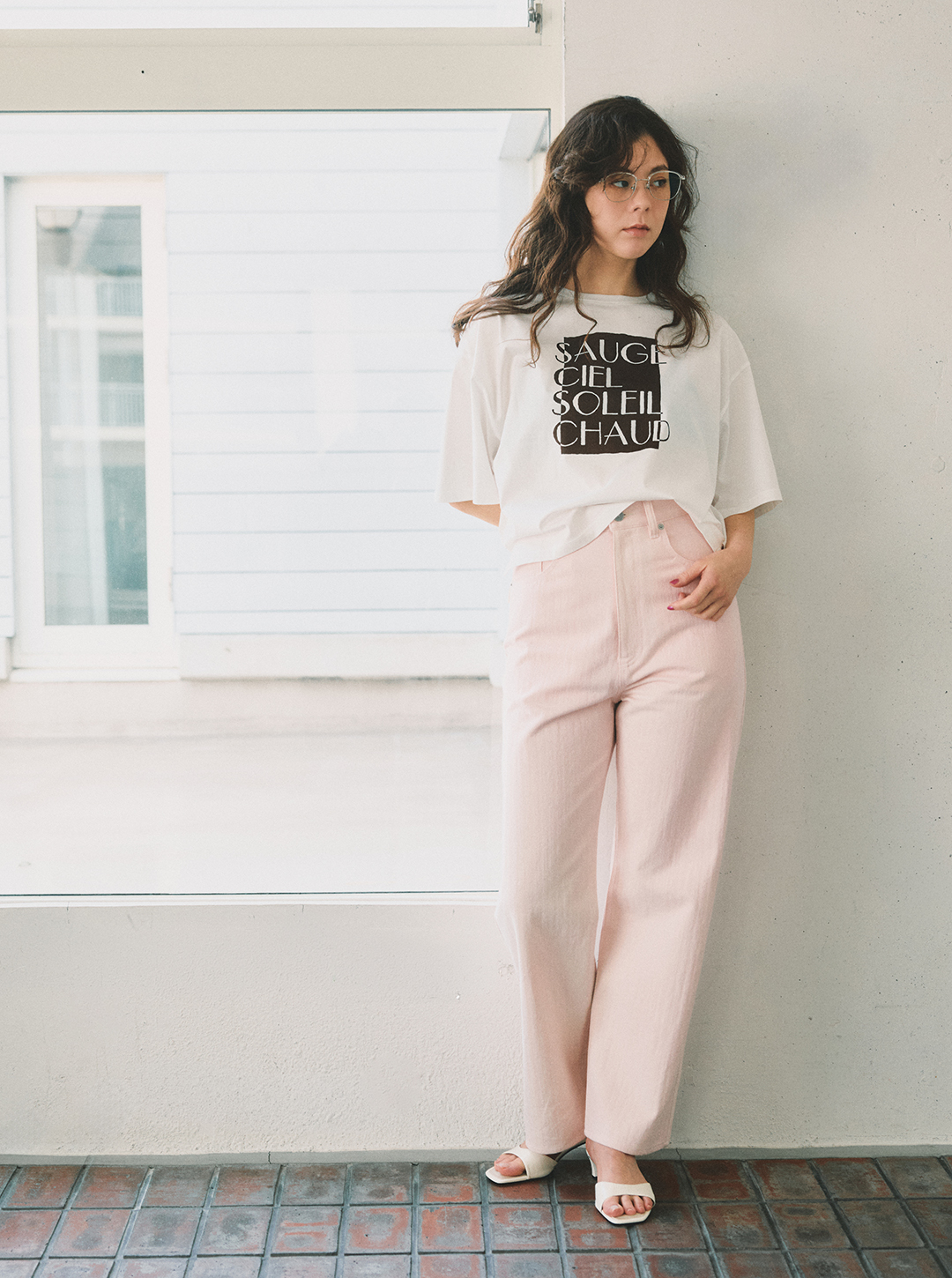 【suadeo別注】La HutteワイドTシャツ