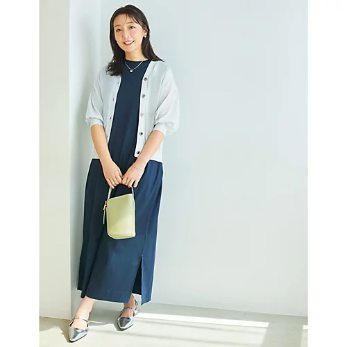 SLOANE×eclat【別注】接触冷感ワンピース¥16,500