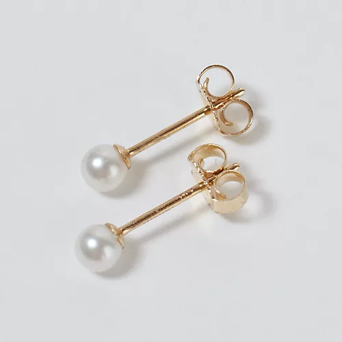 MIZUKI14kt EARRING small akoya pearl stud¥42,900