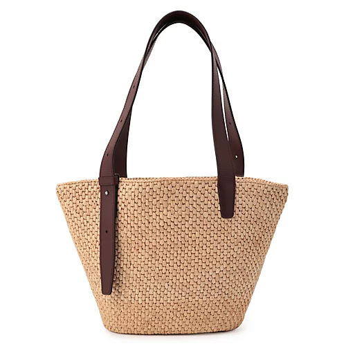 LIE STUDIOTHE BIANCA RAFFIA BAG SMALL