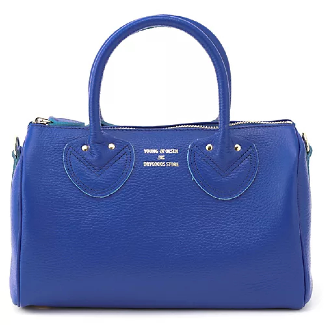 ヤングアンドオルセン ザ ドライグッズストア EMBOSSED LEATHER D BOSTON S