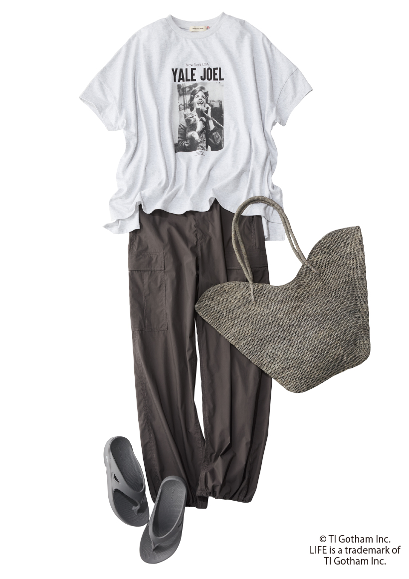 【suadeo別注】 LIFE PC YALE JOEL猫Tシャツ