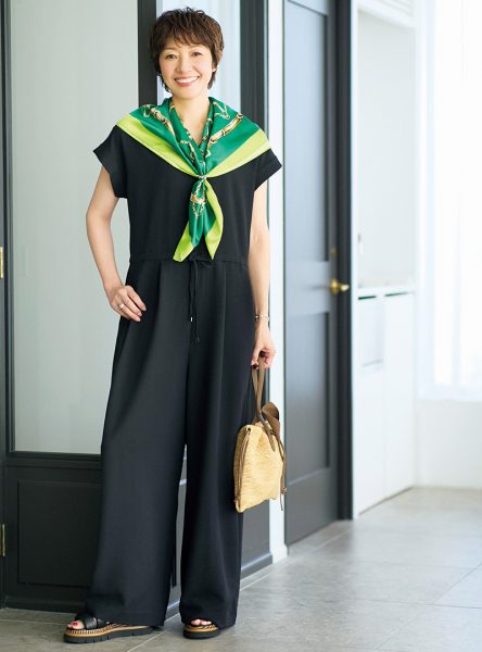 E by éclatの夏名品、着比べました!168cmと159cmでわかるリアルな着こなし比較 éclat premium2026年8月号特集
