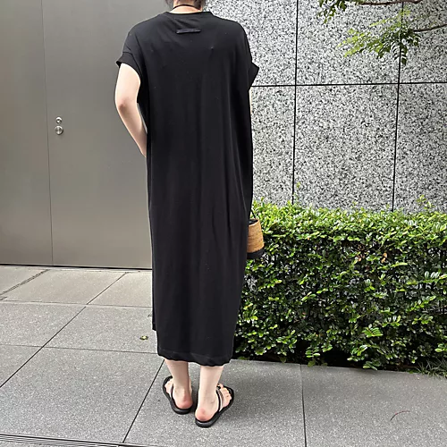 涼しくてきれい見え。大人にちょうどいい接触冷感ワンピース着回し4コーデ