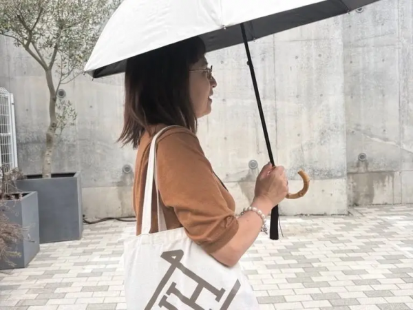 前原光栄商店×eclat晴雨兼用折りたたみ傘(遮光)¥22,000