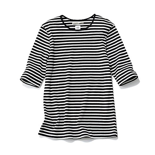 12closet【福田麻琴さんコラボ】【洗える】ジュエリー映えする 究極のリブTシャツ¥8,800