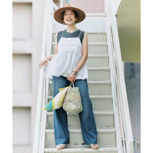 RED CARD TOKYO【福田麻琴さんコラボ】【洗える】Crepe Denim¥26,400