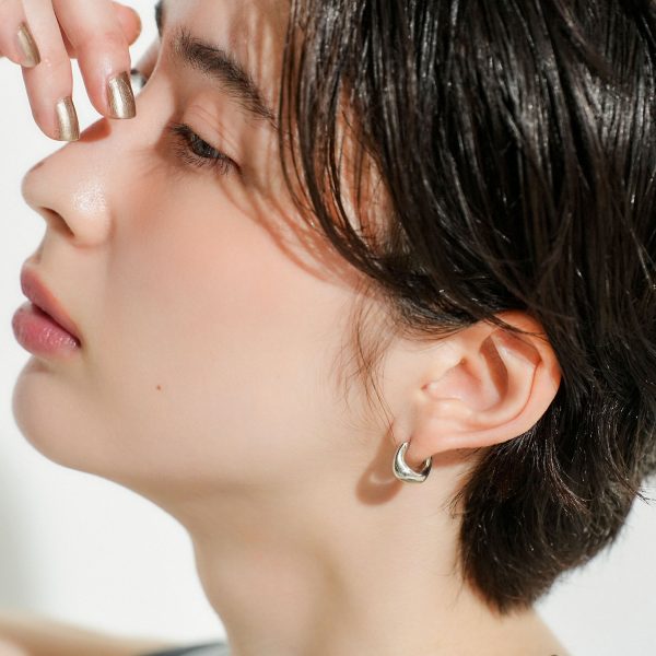 ASAMIFUJIKAWA【SPURSHOP別注】シルバーピアス￥38,500
