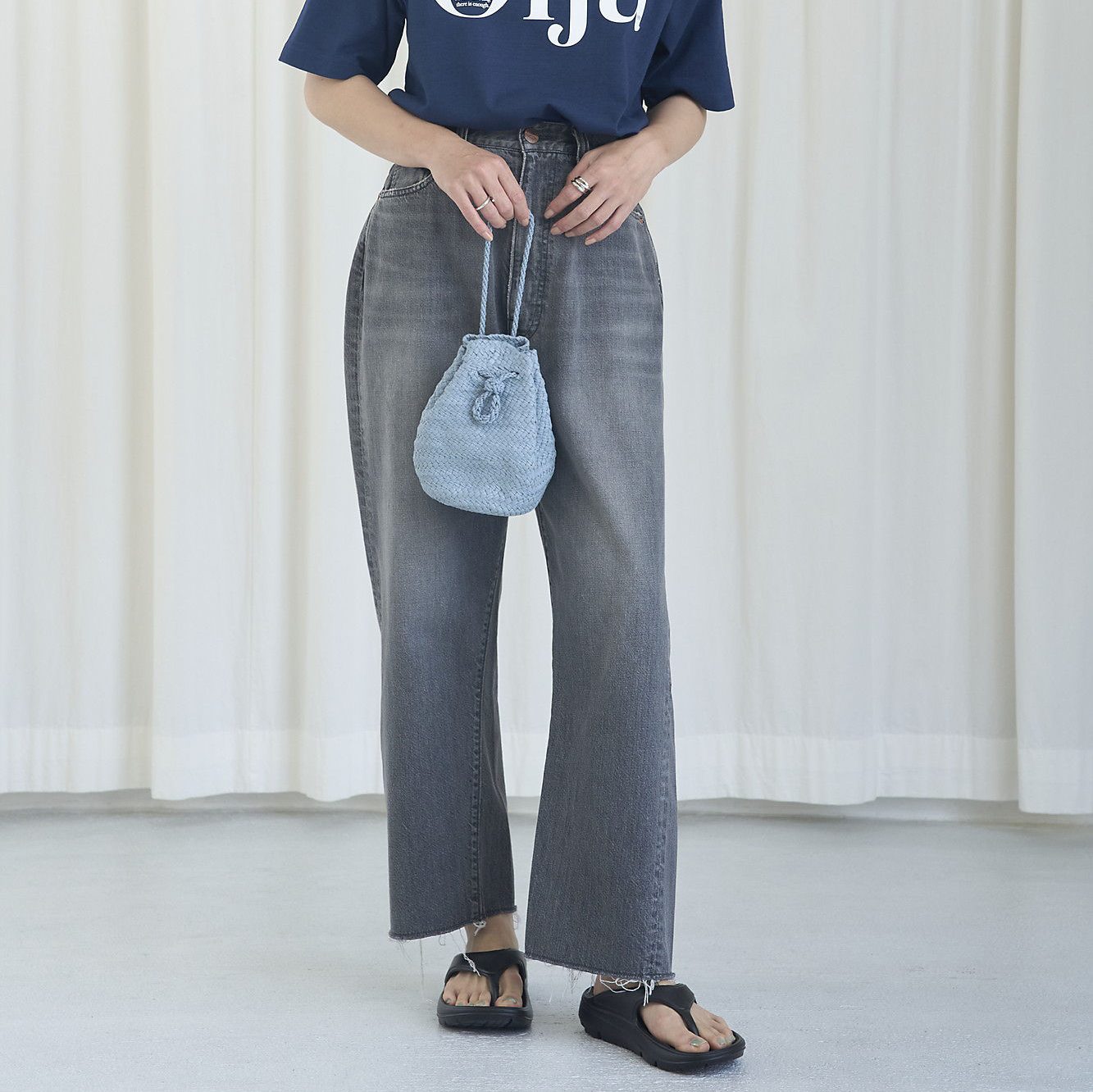 RED CARD TOKYO【福田麻琴さんコラボ】【洗える】Crepe Denim¥26,400