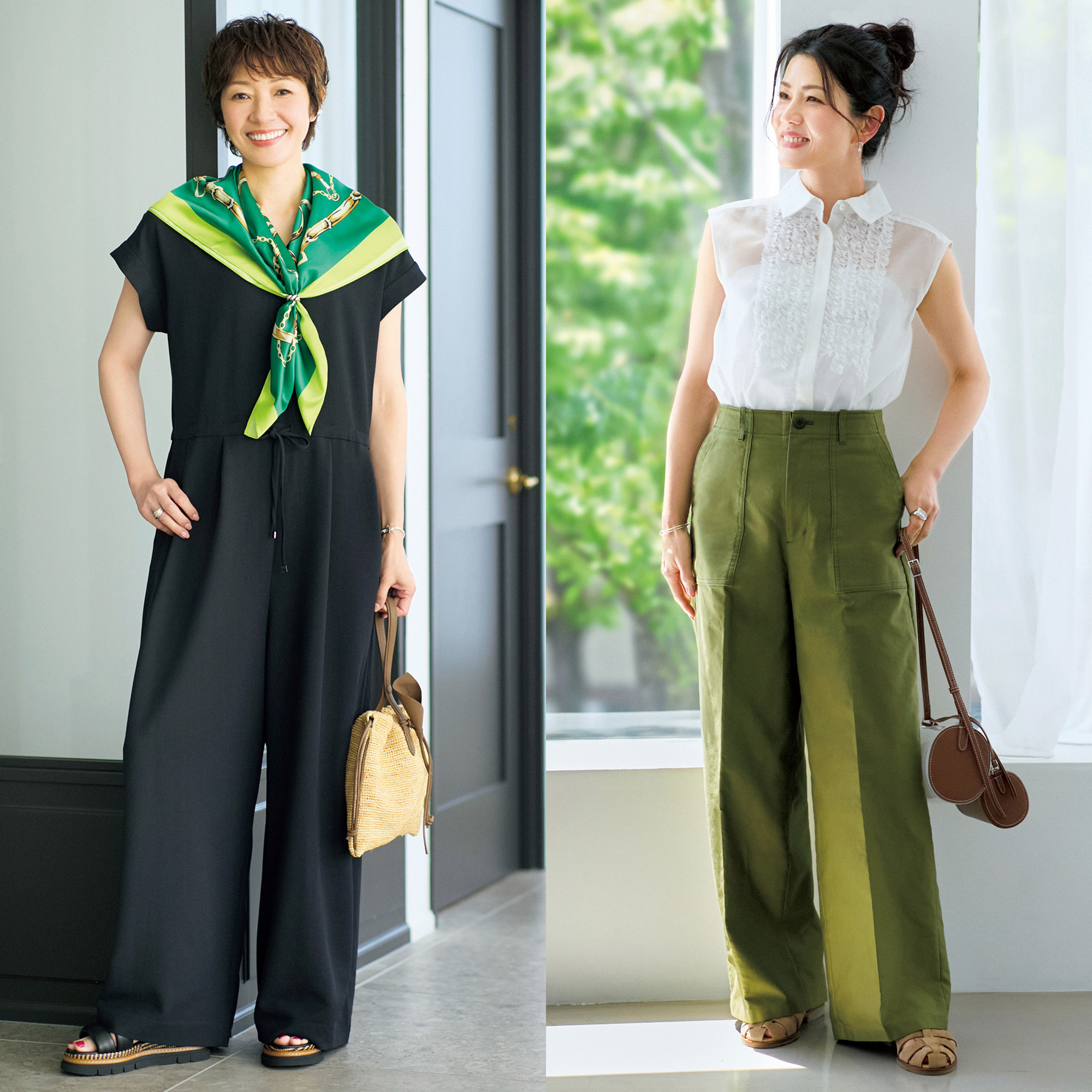エイココンドウ　Éclat ベスト サイズ42 美品　お値下げ不可 E by éclatの夏名品、着比べました！168cmと159cmでわかるリアルな