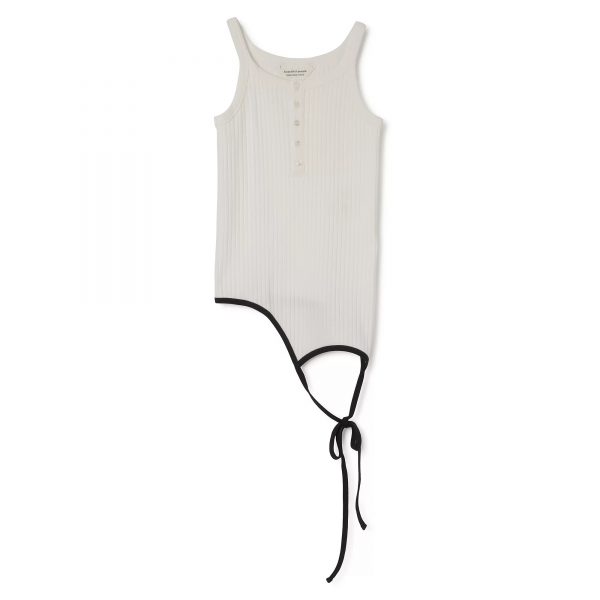 beautiful peopledouble－end remove needle rib tank top