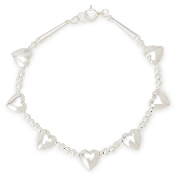 HARPOハートシルバーブレスレット￥46,200（税込）