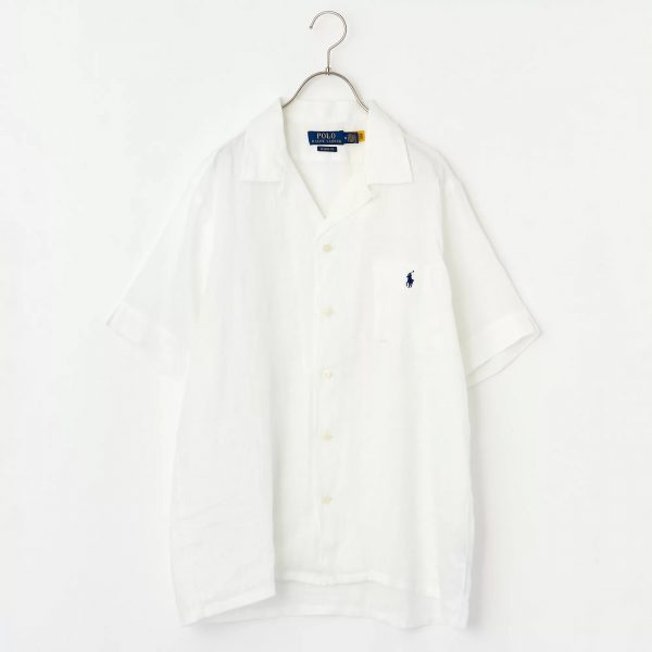 POLO RALPH LAUREN【洗える】Classic Fit Linen Camp Shirt¥25,300