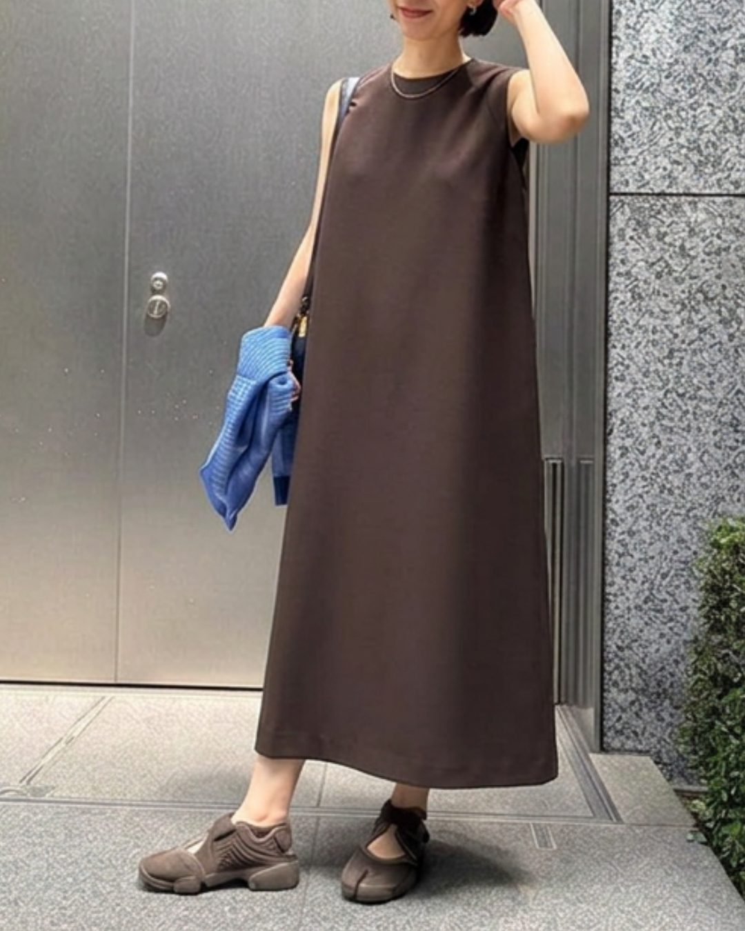 気温35℃超え!「涼しい服しか着たくない」スタッフの涼感コーデスナップ6選【40代夏ファッション】