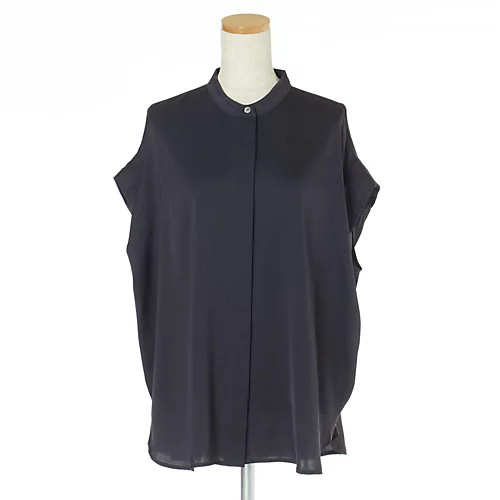 DRESS HERSELFシルク混ブラウス¥27,500